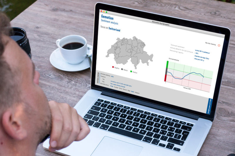 Realtime sentiment analysis application